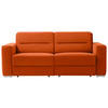 SCHLAFSOFA  in Orange  - Orange, KONVENTIONELL, Textil/Metall (202/86/92cm) - Sedda
