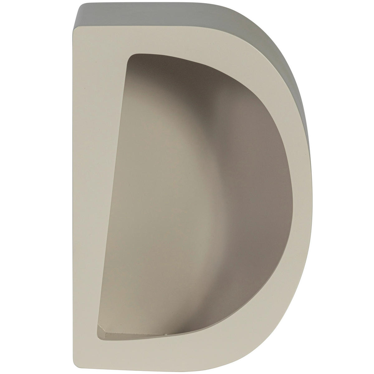 WANDREGAL Eukalyptusholz Grau  - Grau, Design, Holz (24/70/15cm) - Carryhome