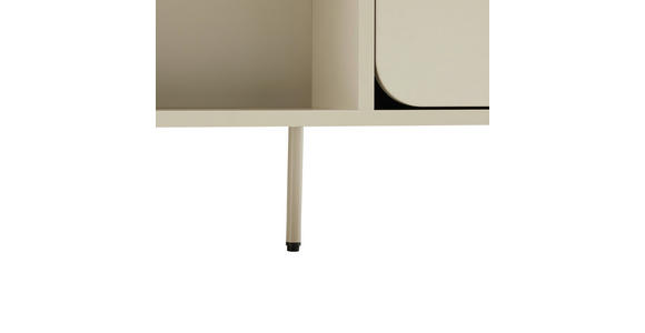 COUCHTISCH in Metall, Holzwerkstoff 120/60/40 cm  - Seidengrau, Design, Holzwerkstoff/Metall (120/60/40cm) - Xora