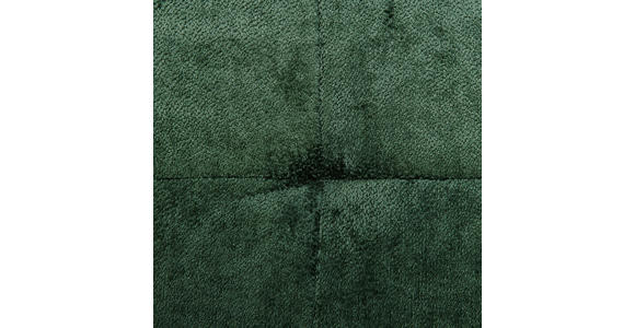 SCHLAFSOFA in Chenille, Plüsch Grün  - Schwarz/Grün, Design, Textil/Metall (208/73/92/102cm) - Novel