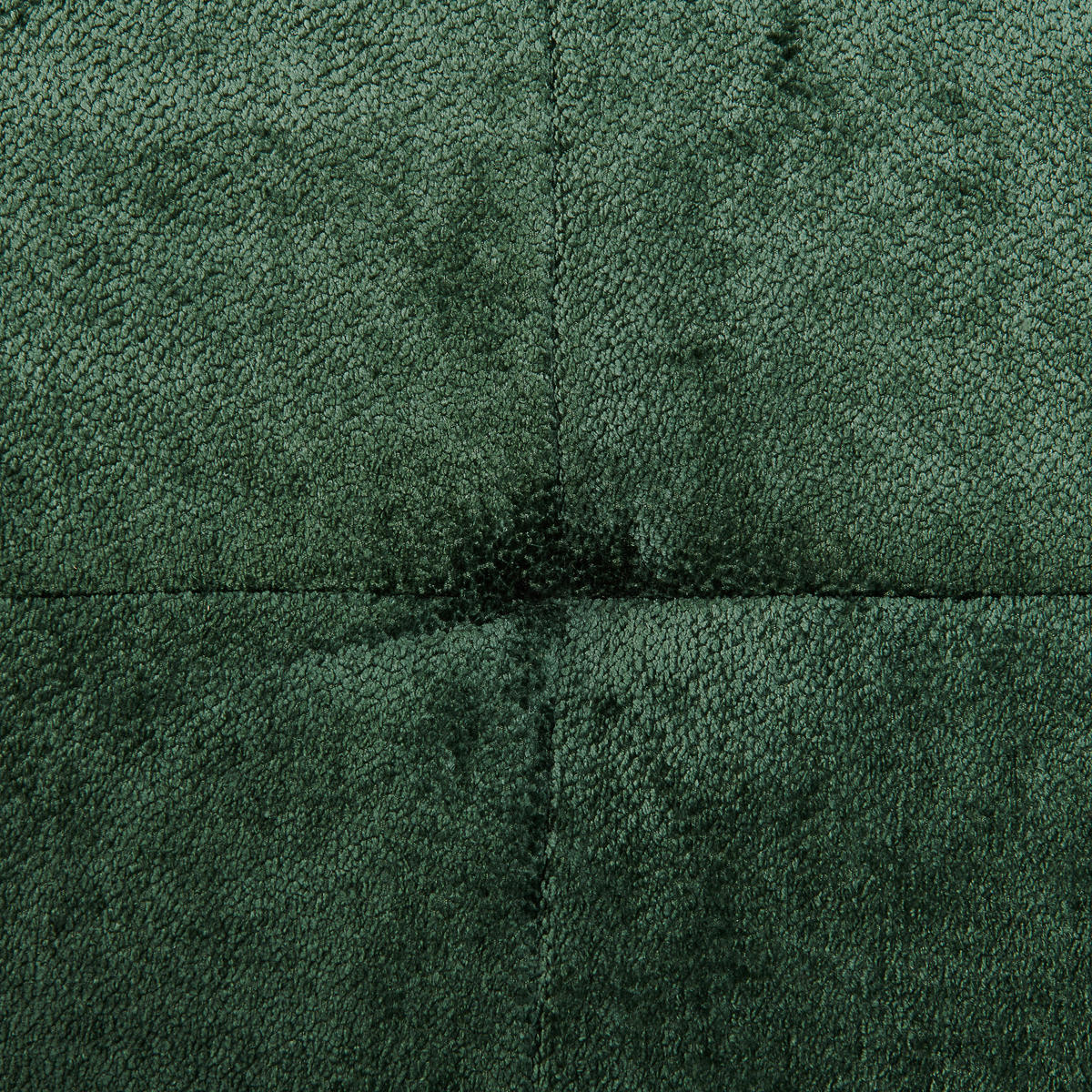 SCHLAFSOFA in Chenille, Plüsch Grün  - Schwarz/Grün, Design, Textil/Metall (208/73/92/102cm) - Novel