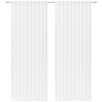 FERTIGVORHANG  halbtransparent  140/245 cm  2 Stück  - Weiß, Design, Textil (140/245cm) - Esposa