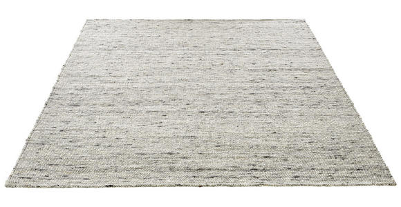 HANDWEBTEPPICH 130/190 cm Vesuv  - Schwarz/Grau, Natur, Textil (130/190cm) - Linea Natura
