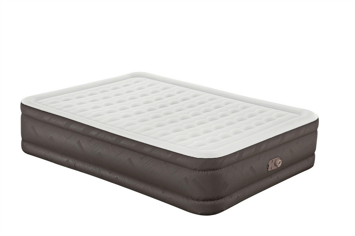 NAFUKOVACÍ POSTEL, 203/152 cm - šedá/tmavě šedá, Konvenční, plast (203/152cm) - Bestway