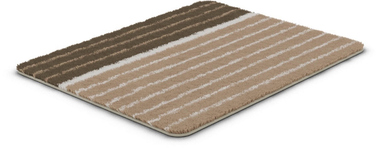 BIDET-VORLEGER Taupe 50/60 cm  - Taupe, Basics, Kunststoff/Textil (50/60cm) - Grund