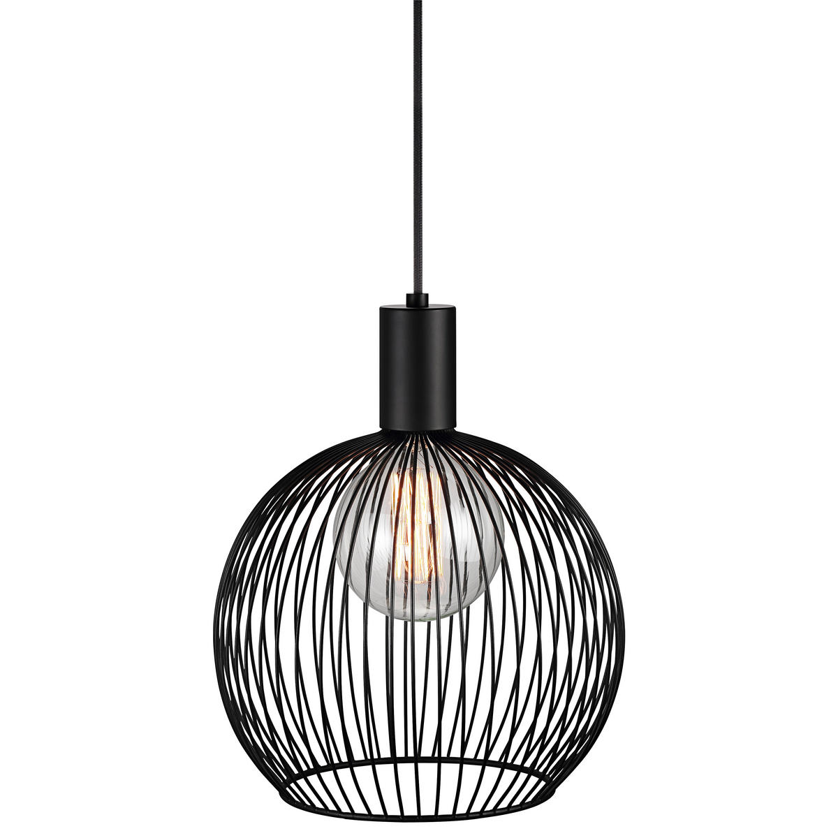 HÄNGELEUCHTE 30/35 cm  - Schwarz, KONVENTIONELL, Metall (30/35cm) - Nordlux