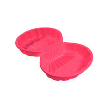 SAND- UND WASSERMUSCHEL 73/88/22 cm  - Rosa, Basics, Kunststoff (73/88/22cm) - BIG