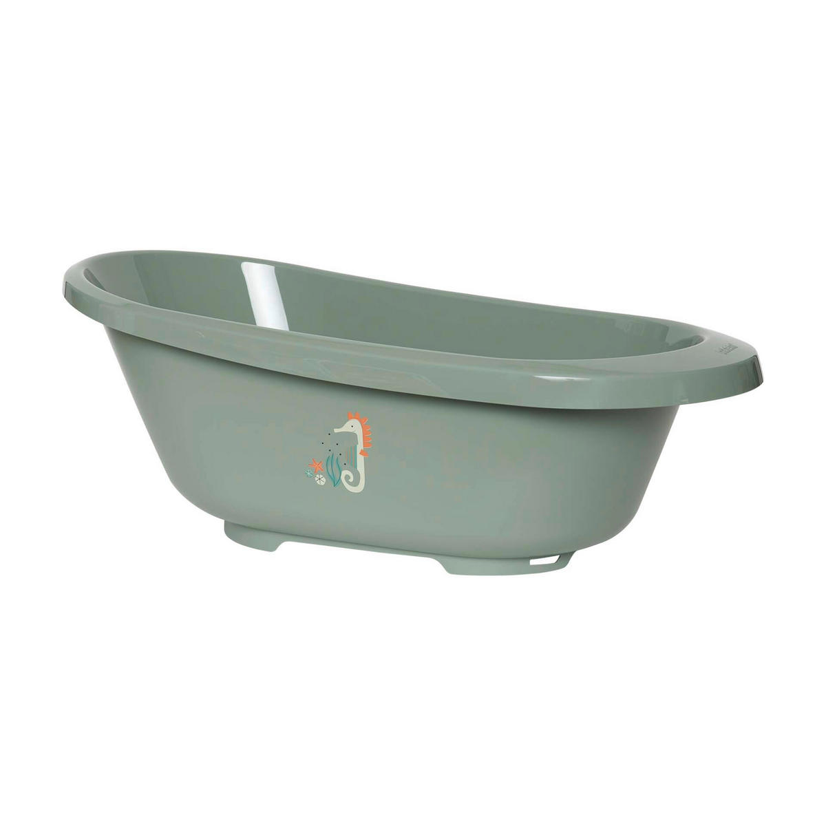 BABYBADEWANNE Breeze Green  - Grün, Basics, Kunststoff (79,5/41,5/30,8cm) - Bebe Jou