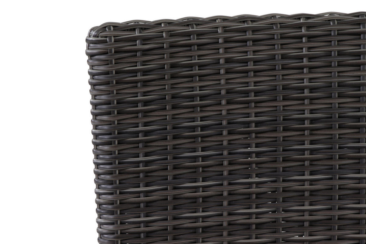 LOUNGEGARNITUR 5-teilig   90/103/160 cm Aluminium  - Grau, Basics, Keramik/Kunststoff (90/103/160cm) - Siena Garden
