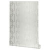 VLIESTAPETE 10.05 m J! CHAINS  - Hellgrau, Design, Textil (53/1005cm) - Joop!
