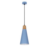 SVJETILJKA VISEĆA    15/15/90 cm    Faro  - crna/svijetlo plava, Trend, metal (15/15/90cm)
