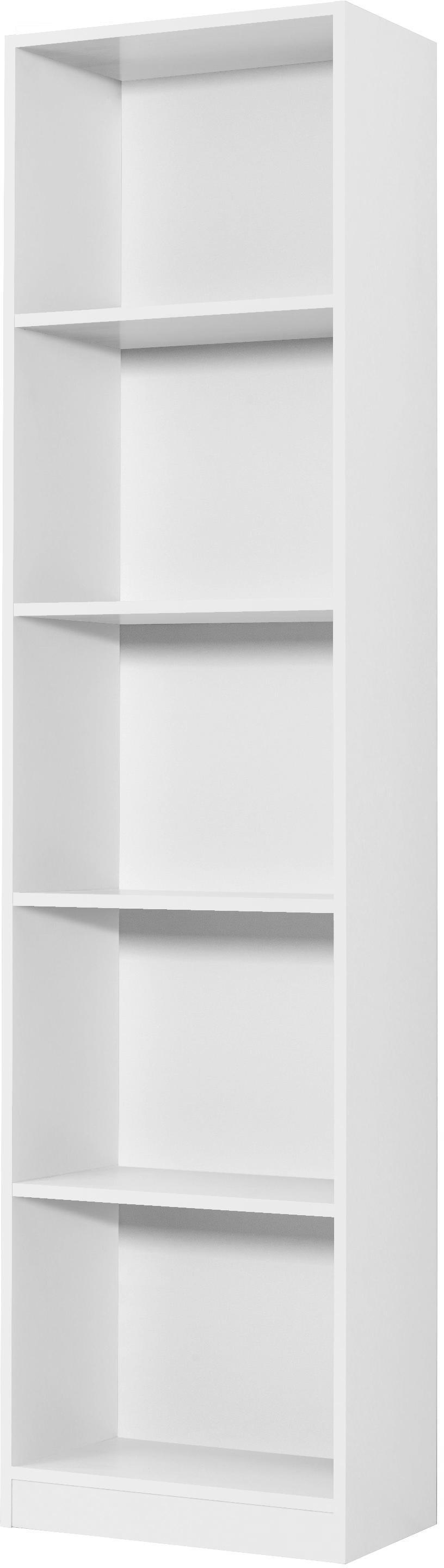 REGAL Weiß  - Weiß, Design, Holzwerkstoff (47/197/32cm) - Carryhome