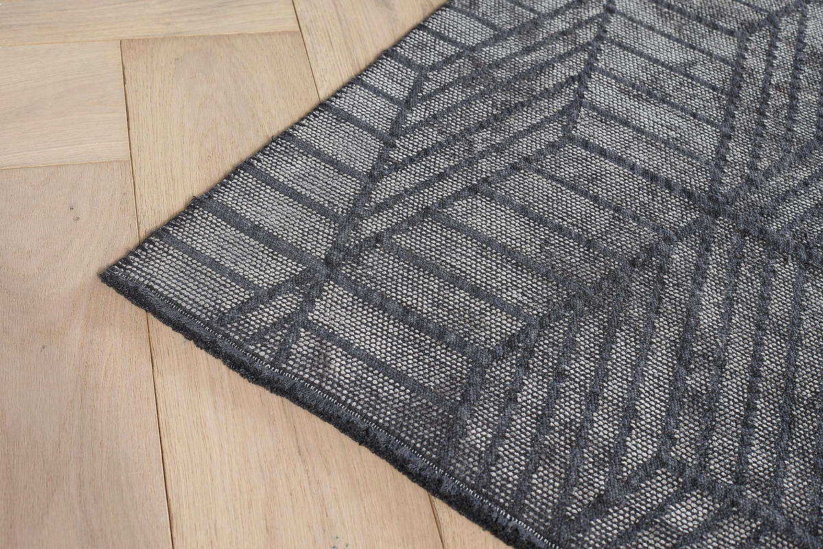WEBTEPPICH 160/230 cm Grau  - Grau, Design, Textil (160/230cm) - Novel