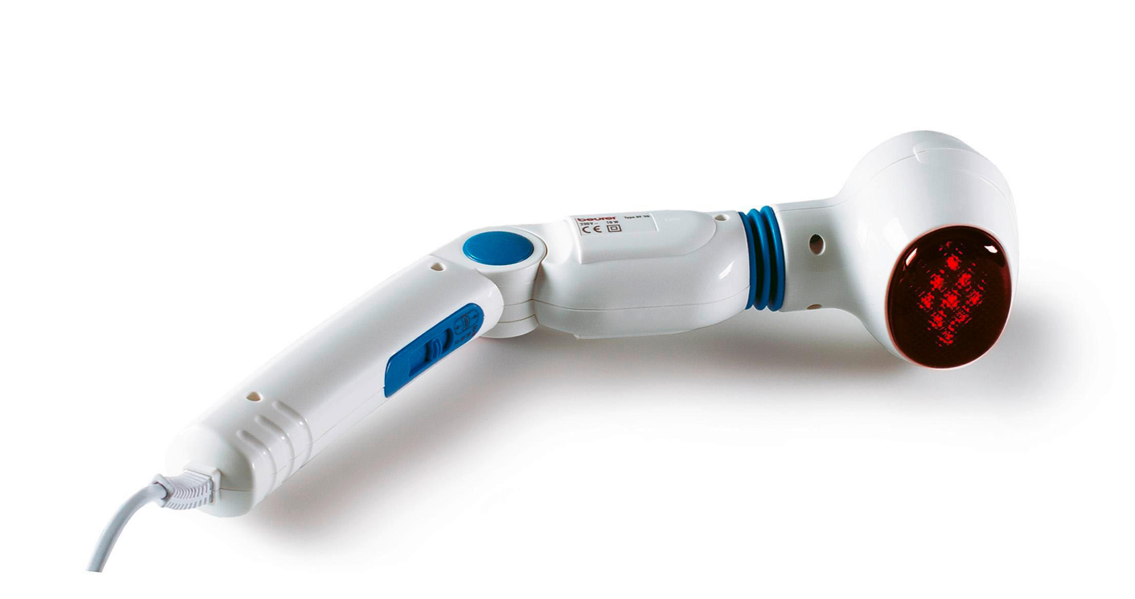 HANDMASSAGEGERÄT - Weiss, Basics (13,5/38,3/9,2cm) - Beurer