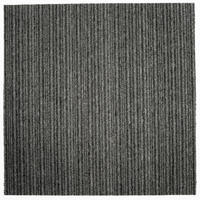 TEPPICHFLIESE Astra Stripe 478 50/50 cm in Grau  - Grau, Basics, Textil (50/50cm)