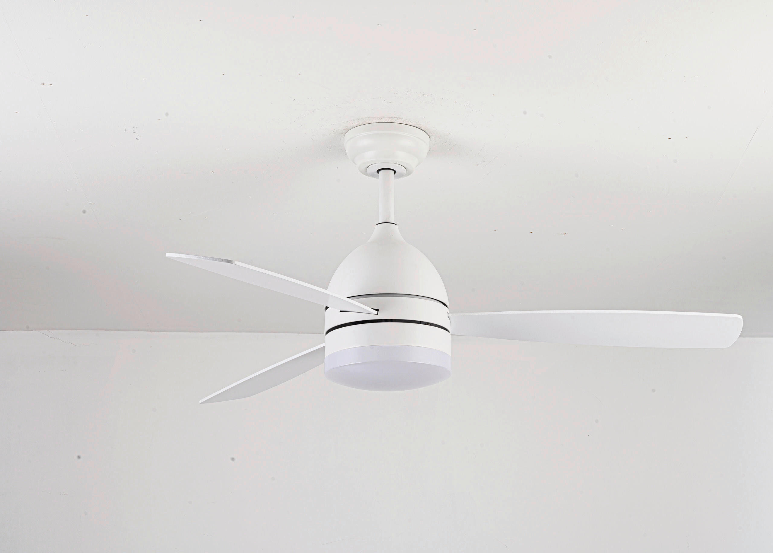 DECKENVENTILATOR Vector 122/33,5/122 cm   - Weiß, Basics, Holzwerkstoff/Metall (122/33,5/122cm)