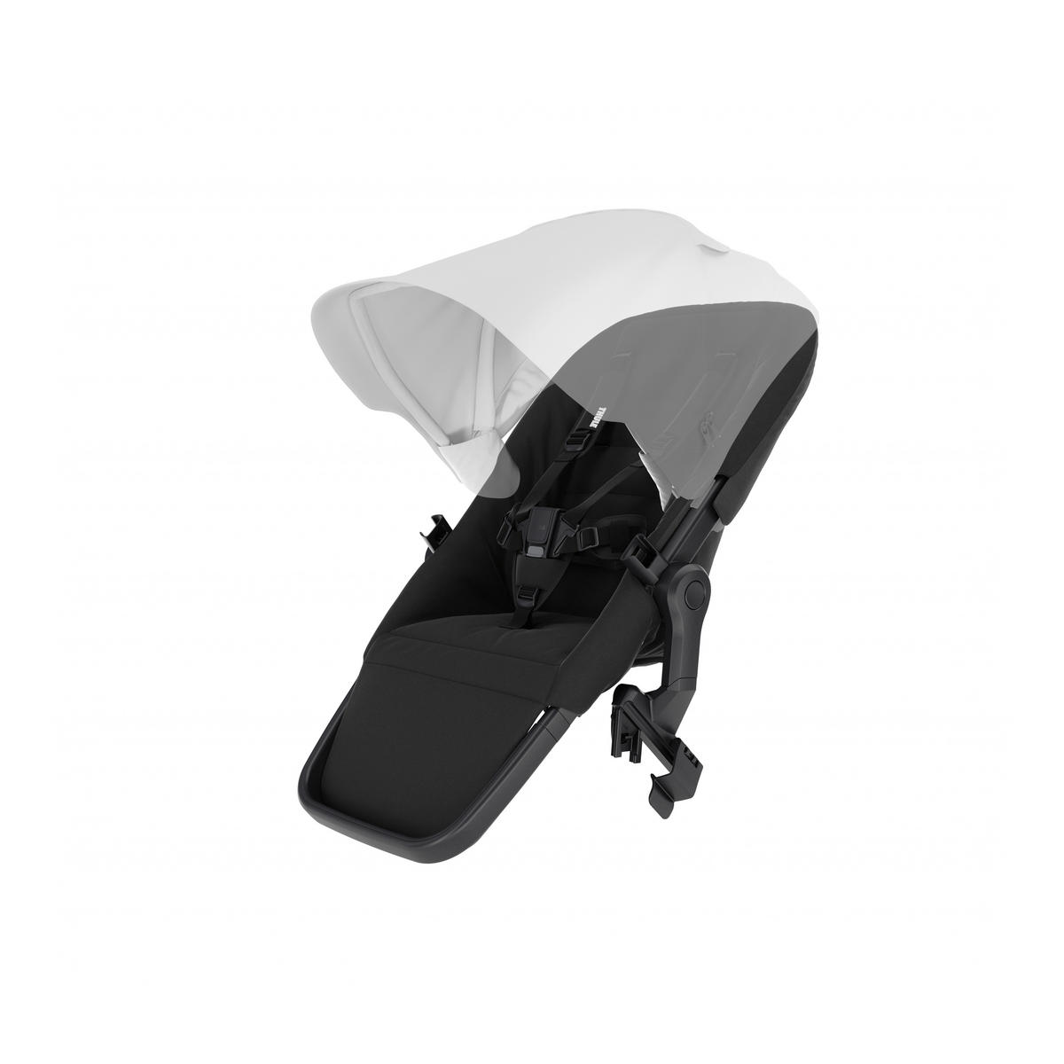 SPORTWAGENAUFSATZ Thule Urban Glide  - Schwarz, Basics, Kunststoff (89/46/21cm) - Thule