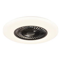 VENTILATOR STROPNI  crna, bijela   crna, bijela  ALVA  - bijela/crna, Konvencionalno, plastika (59,5/15,4cm) - Globo