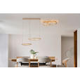 LED-HÄNGELEUCHTE Lakewood   - Chromfarben/Champagner, Design, Kunststoff/Metall (82cm) - Dieter Knoll