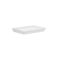 WANDBOARD Weiß  - Weiß, Basics, Holzwerkstoff (30/3,8/19,5cm) - Carryhome