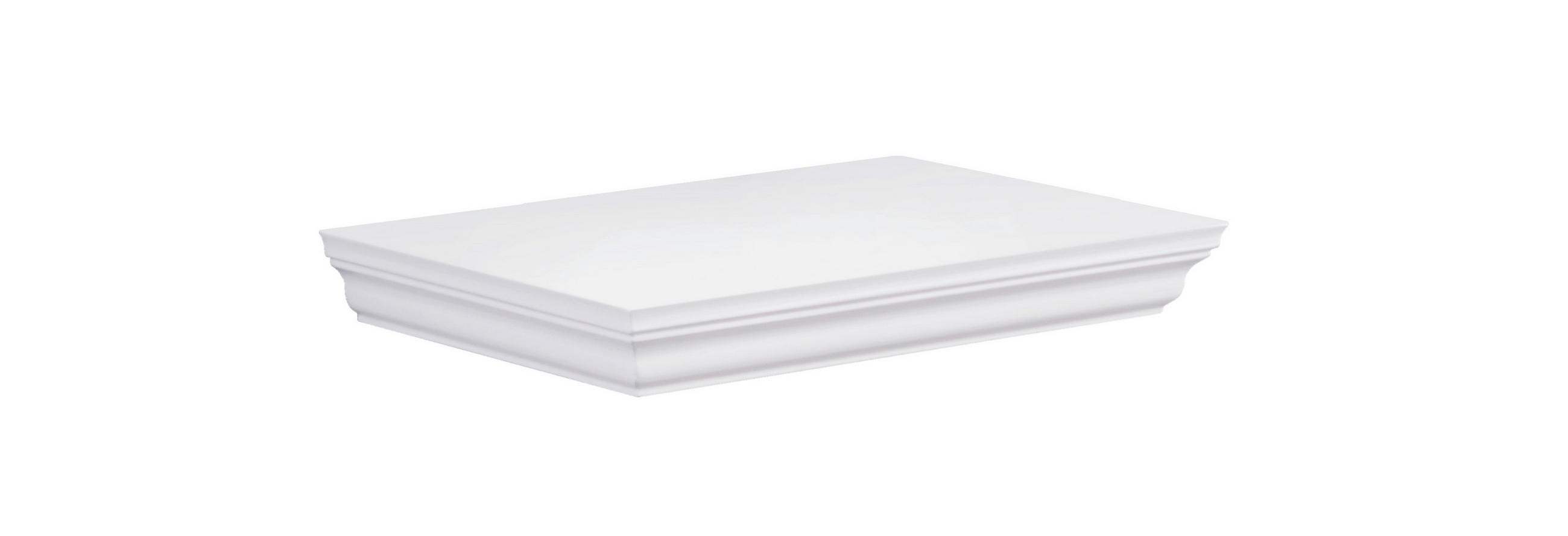 Carryhome Wandboard Weiß 30x3.8x19.5 cm