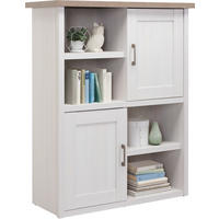 HIGHBOARD  in 106/135/42 cm  - Trüffeleichefarben/Graphitfarben, LIFESTYLE, Holzwerkstoff/Metall (106/135/42cm) - Carryhome