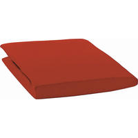 SPANNBETTTUCH Zwirn-Jersey  - Rot, Basics, Textil (150/200cm) - Estella