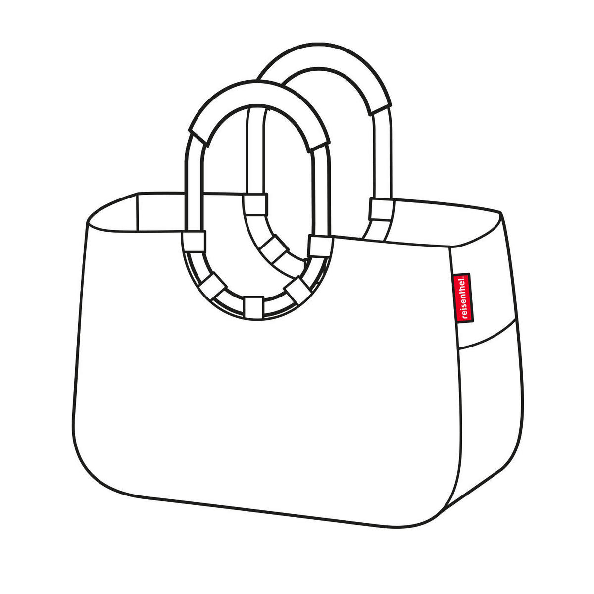 EINKAUFSKORB  - Schwarz, Basics, Kunststoff/Textil (46/34,5/25cm) - Reisenthel