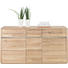 SIDEBOARD Wildeiche massiv Eichefarben - Eichefarben, Design, Holz (161/82/40cm) - VENDA
