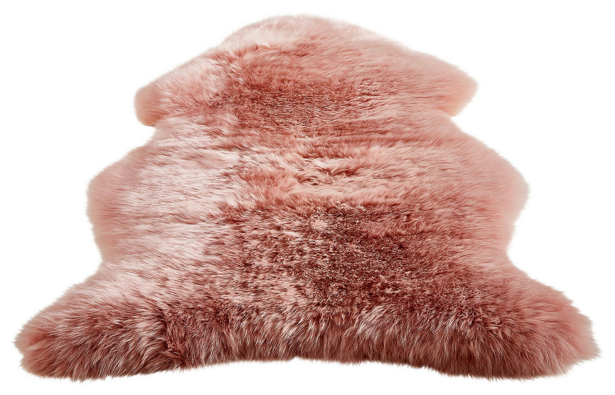 FÅRSKINN 60/95 cm Adelaide  - mörkrosa, Natur, päls (60/95cm) - Linea Natura