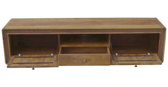 TV-ELEMENT 178/45/45 cm - Sheeshamfarben/Kupferfarben, LIFESTYLE, Holz/Metall (178/45/45cm) - Landscape