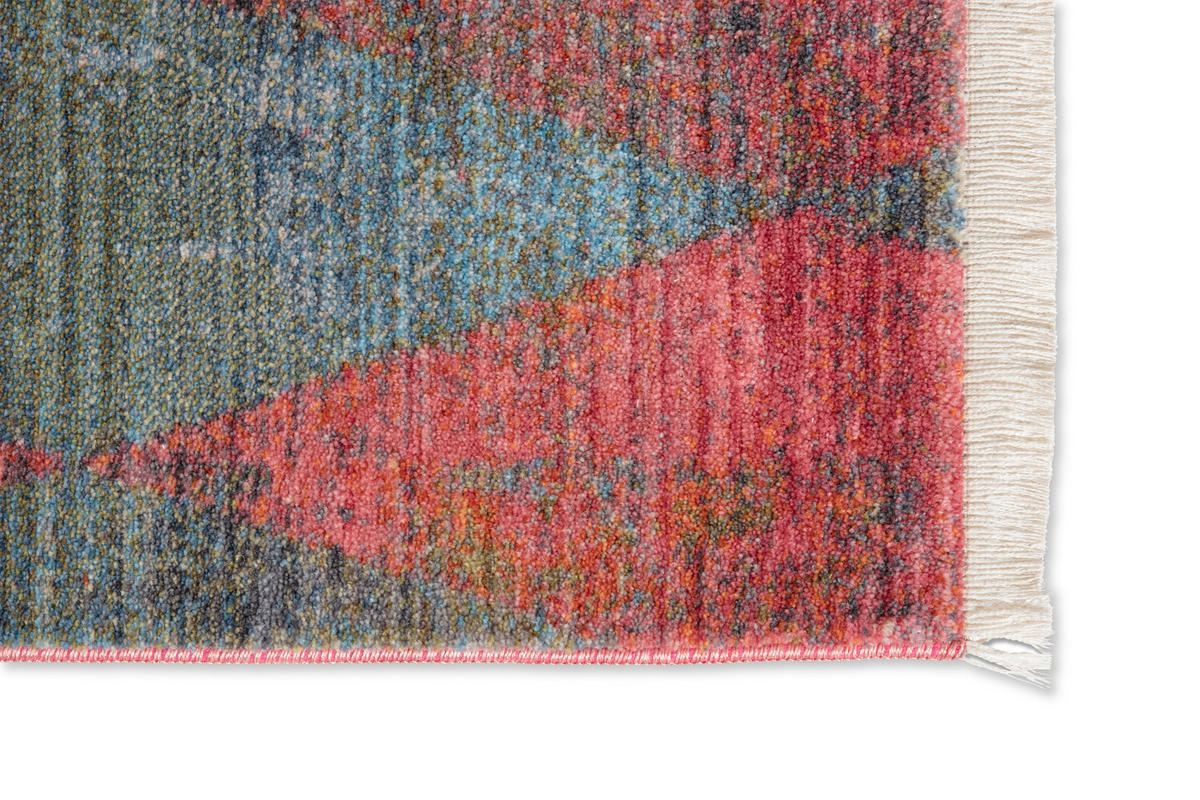 WEBTEPPICH 133/185 cm Mystik 6305/92 D.213 099 Grün, Rot  - Rot/Grün, Design, Textil (133/185cm) - Schöner Wohnen