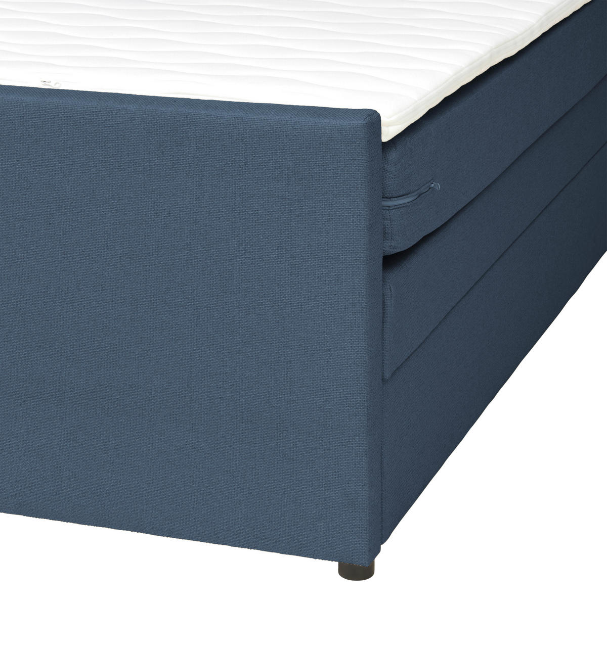 BOXSPRINGBETT 100/200 cm  in Blaugrau  - Blaugrau, Modern, Holz/Textil (100/200cm) - MID.YOU