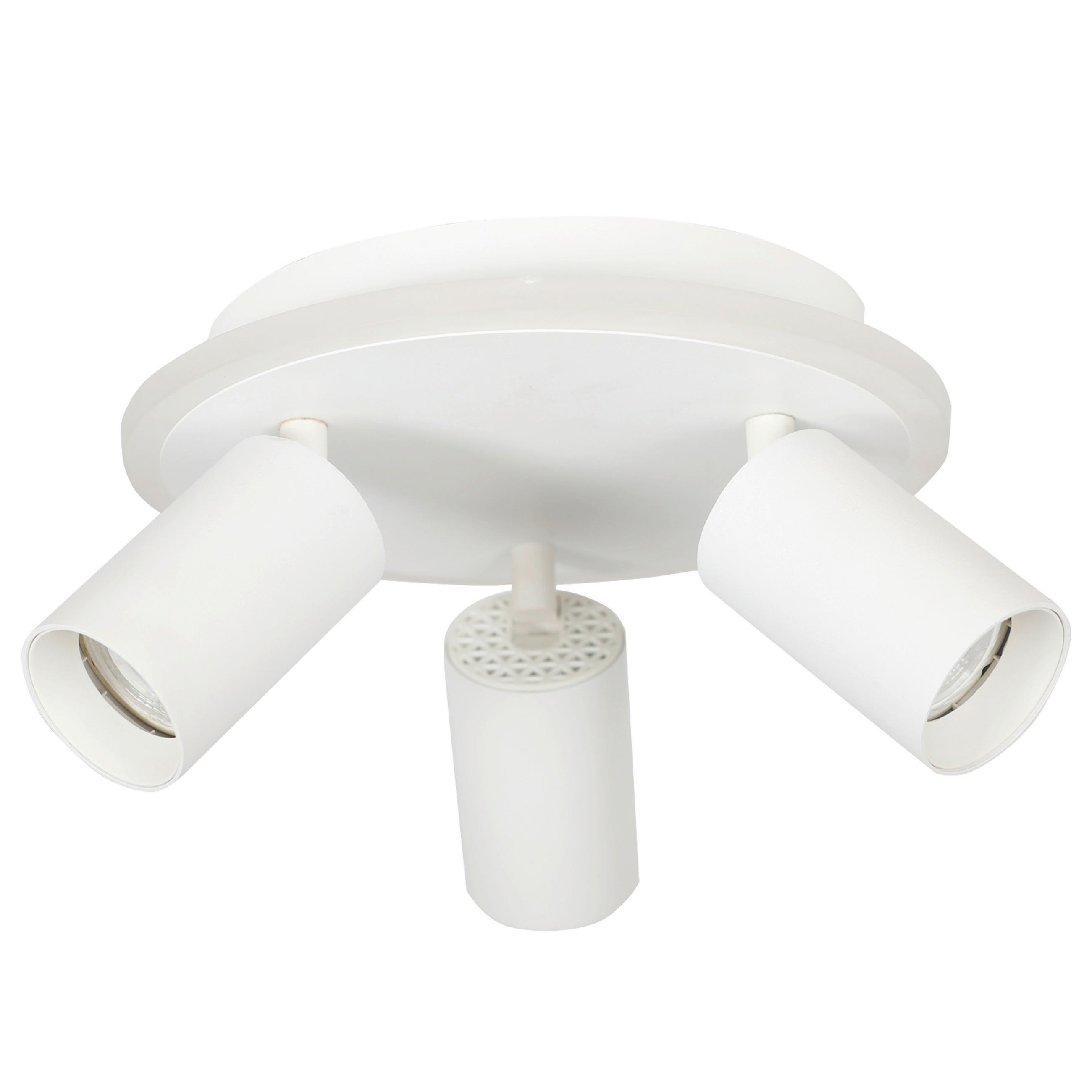 LED-DECKENSTRAHLER Parma 14/24/24 cm  - Weiß, Design, Metall (14/24/24cm)