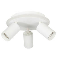 LED-DECKENSTRAHLER Parma 14/24/24 cm  - Weiß, Design, Metall (14/24/24cm)