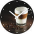 WANDUHR Braun, Weiß 25 cm - Braun/Weiß, Trend, Glas (25cm) WANDUHR Braun, Weiß 25 cm - Braun/Weiß, Trend, Glas (25cm)