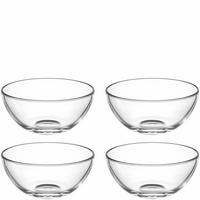 MÜSLISCHALENSET Cucina 4-teilig  - Transparent, Design, Glas (14,00/6,50/14,00cm) - Leonardo