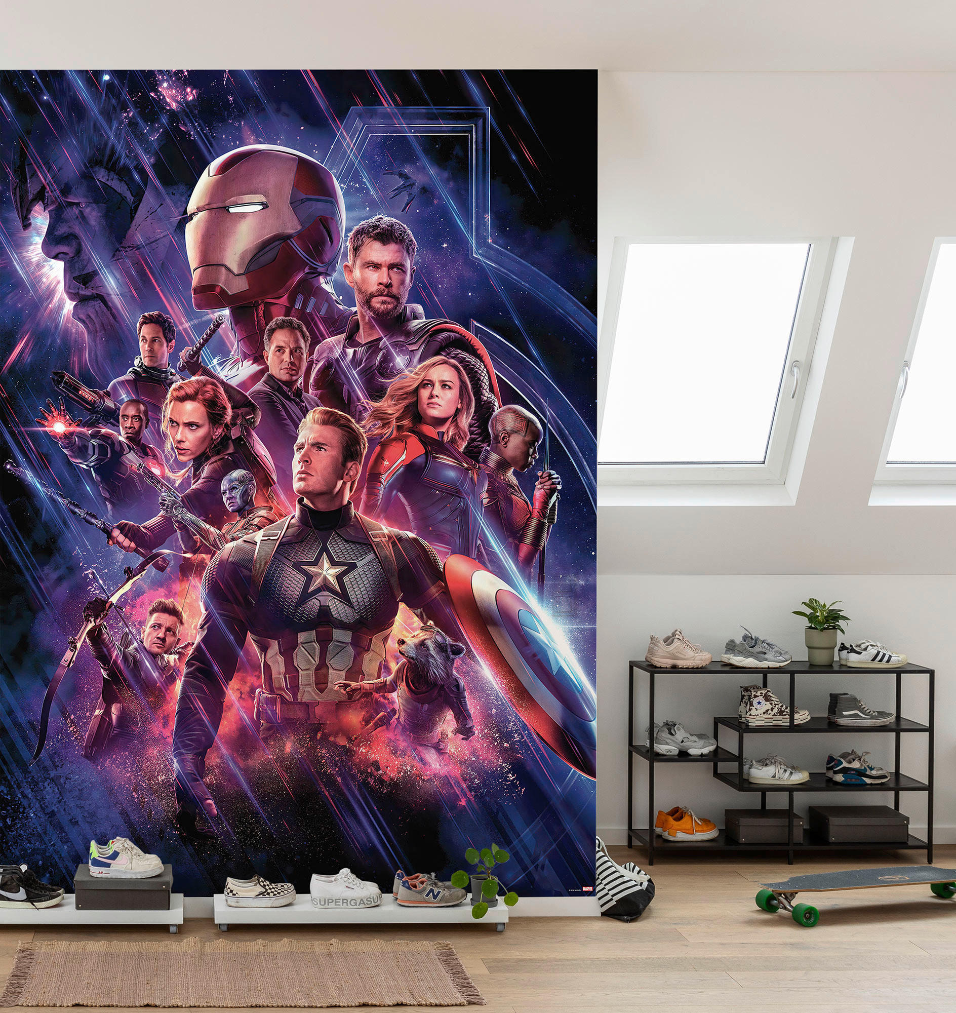 FOTOTAPETE Marvel  - Multicolor, Basics (184/254cm) - Xora