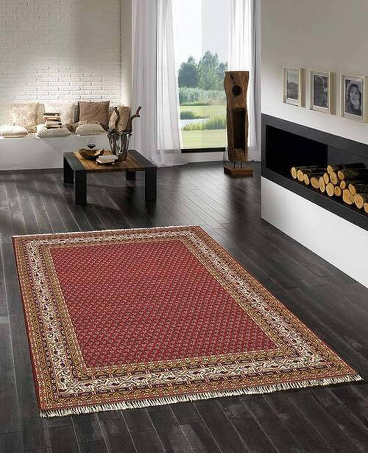 ORIENTTEPPICH 40/60 cm Rot  - Rot, Basics, Textil (40/60cm) - Cazaris
