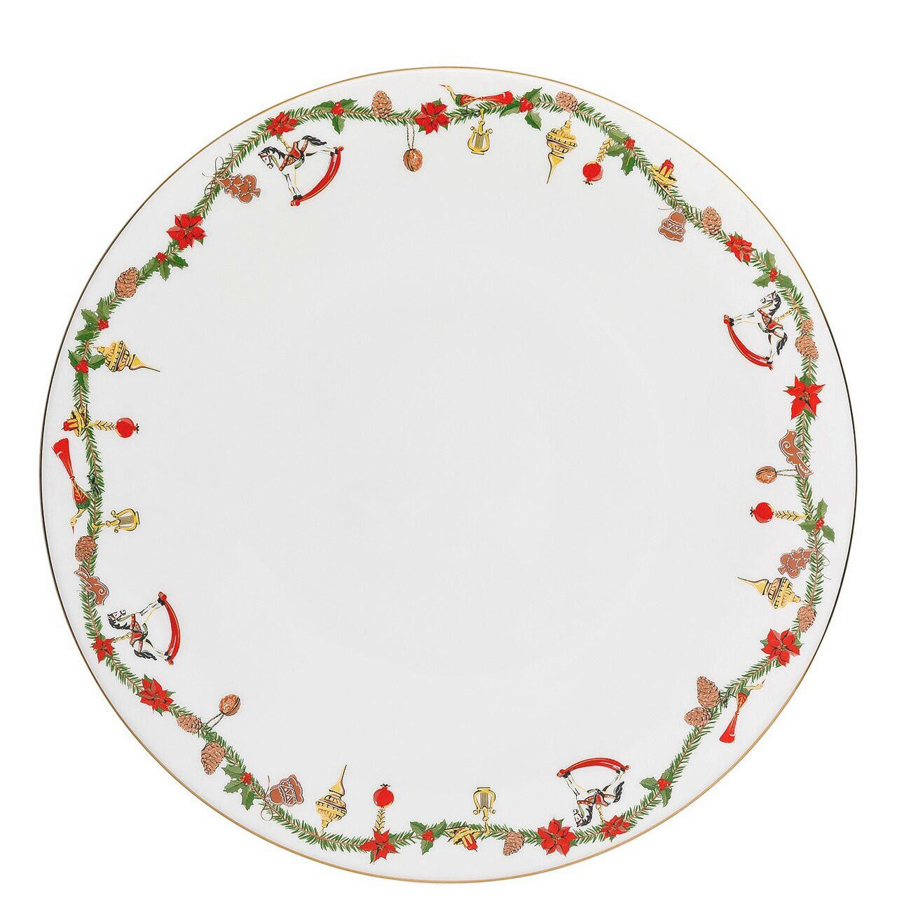 PLATZTELLER Nora - Christmas 31,4 cm  - Multicolor, Basics, Keramik (31,4cm) - Hutschenreuther