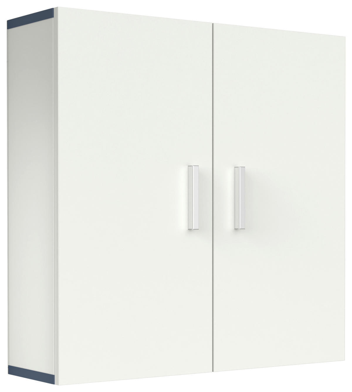 HÄNGESCHRANK 60/60/18 cm  - Anthrazit/Silberfarben, MODERN, Holzwerkstoff/Metall (60/60/18cm) - MID.YOU