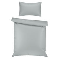 BETTWÄSCHESET Adea 160/210 cm  65 cm/100 cm  - Grün, Basics, Textil (160/210cm) - Ambiente