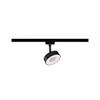 SCHIENENSYSTEM-STRAHLER - Chromfarben, Basics, Kunststoff/Metall (9,8/15,4/5,0cm) - Paulmann