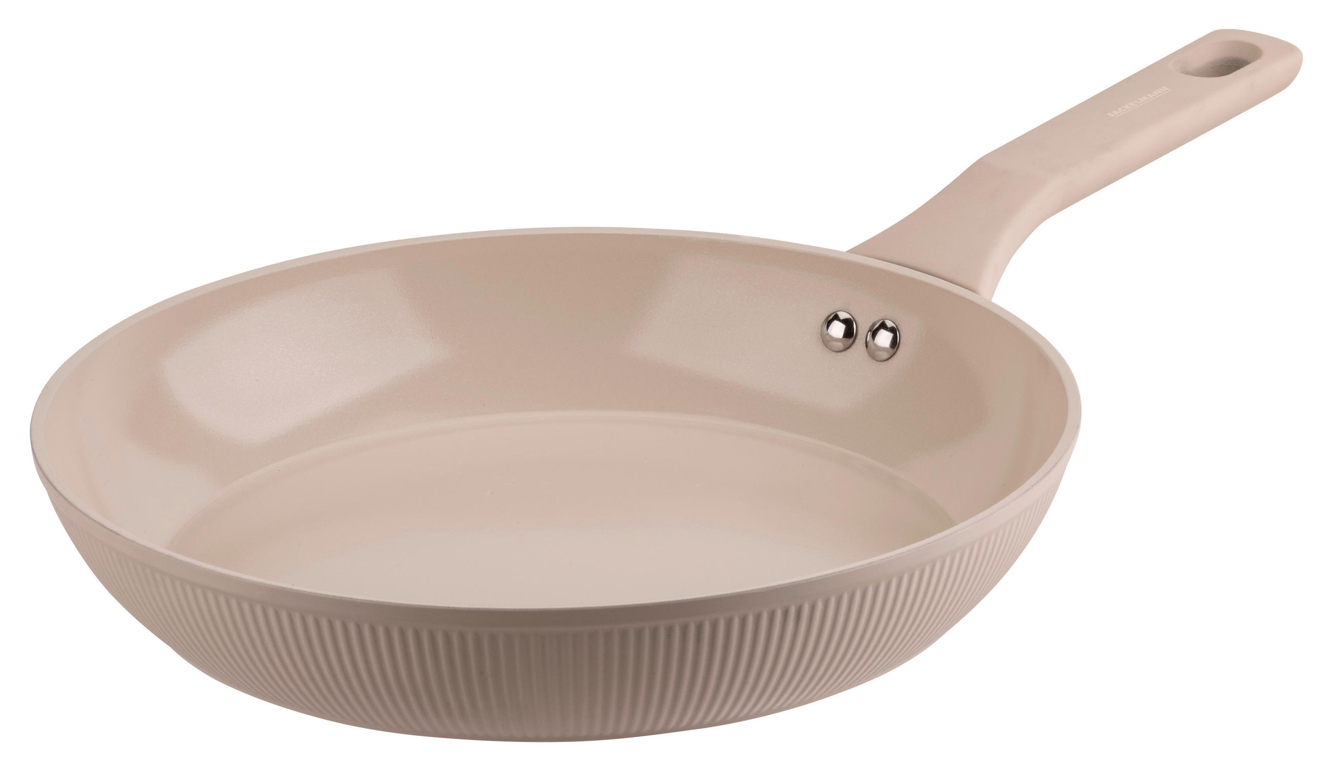 BRATPFANNE Pamela Reif Serie SHELL Keramikbeschichtung 28 cm  - Beigebraun, Basics, Metall (28cm) - Fackelmann
