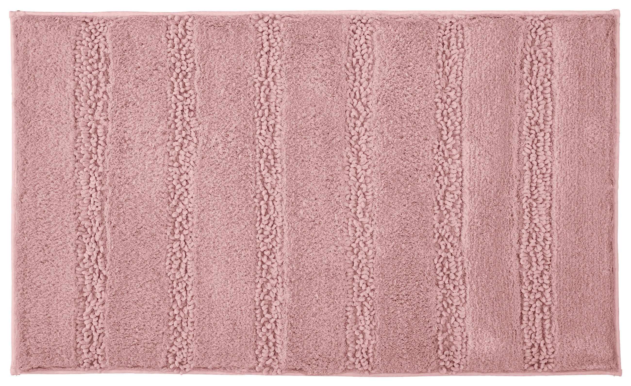 BADTEPPICH Rosa 70/120 cm  - Rosa, Konventionell, Kunststoff/Textil (70/120cm) - Kleine Wolke