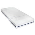 TASCHENFEDERKERNMATRATZE Emotion S60 Hybrid 90/200 cm Höhe ca. 21 cm  - Weiß, Basics, Textil (90/200cm) - Novel