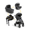 KINDERWAGENSET  Vinca Bundle  Ebony  - Blaugrau/Schwarz, Basics, Kunststoff/Metall (60/108/97cm) - JOIE SIGNATURE