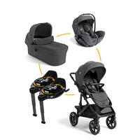 KINDERWAGENSET  Vinca Bundle  Ebony  - Blaugrau/Schwarz, Basics, Kunststoff/Metall (60/108/97cm) - JOIE SIGNATURE
