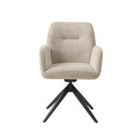 ARMLEHNSTUHL  in  - Sandfarben/Beige, MODERN, Textil/Metall (57,5/88/62cm) - Livetastic