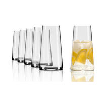 GLÄSERSET Power 6-teilig  - Klar, Design, Glas (458ml) - Stölzle
